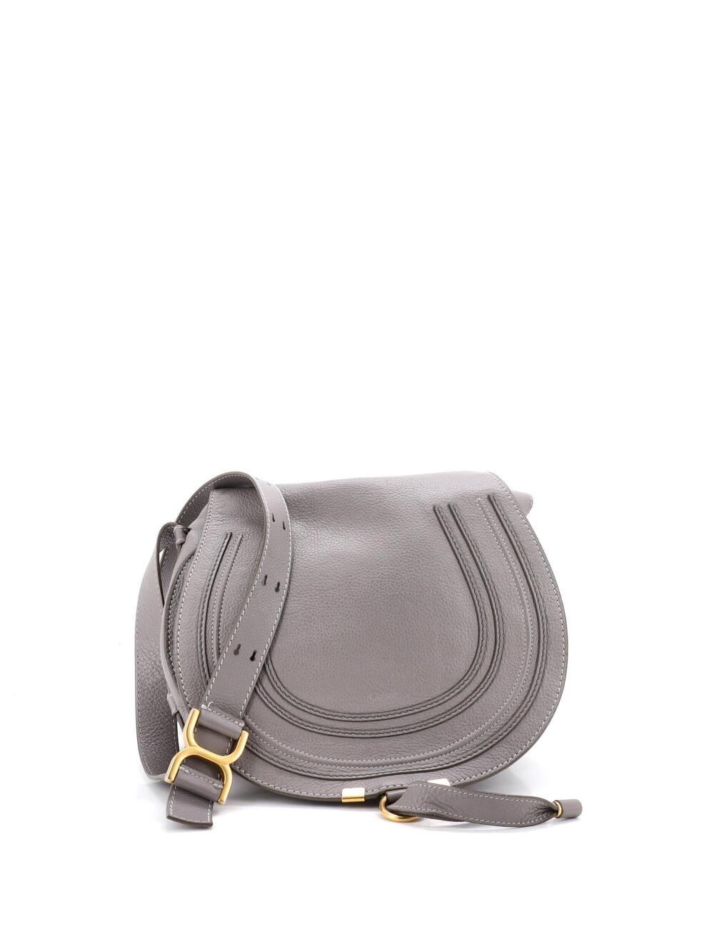 Chloe Marcie Saddle Bag Leather Medium #249800C75B